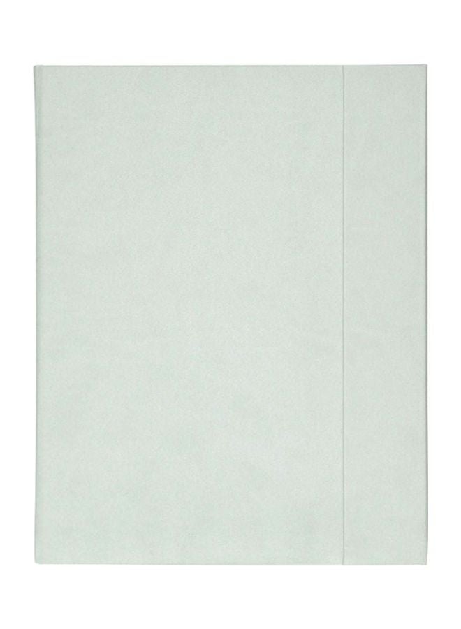 FIS A4 Italian Magnetic Folder With Writing Pad Light Grey - Image 1