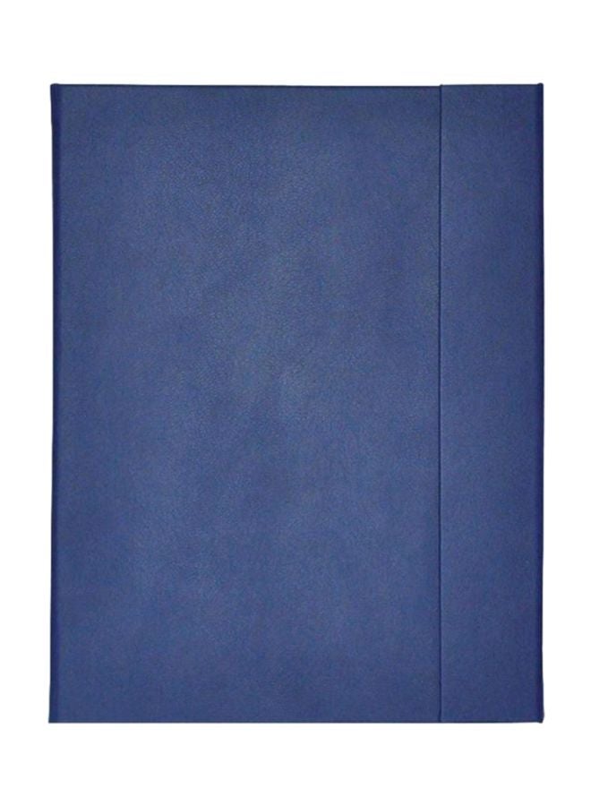 إف اي أس  ملف إيطالي ممغنط مقاس A4 مع مسند للكتابة أزرق - Image 1
