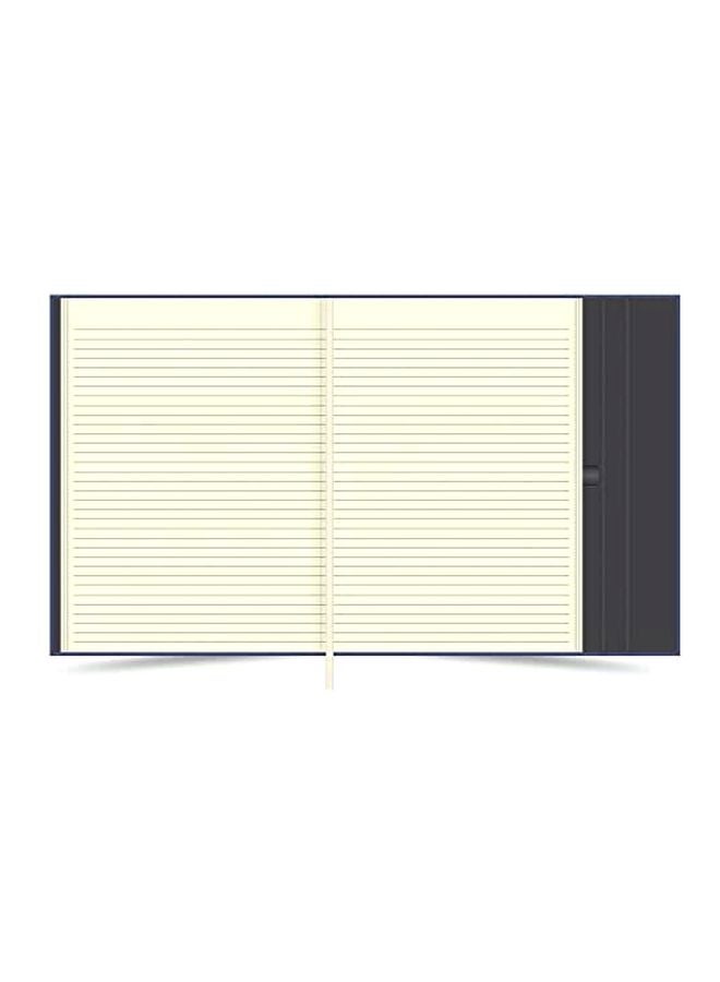 إف اي أس  ملف إيطالي ممغنط مقاس A4 مع مسند للكتابة أزرق - Image 2