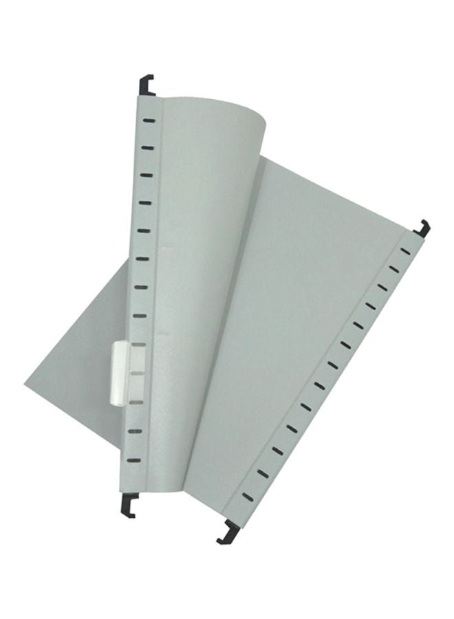 FIS 12-Piece Propylene Files With Indicator Grey - Image 2