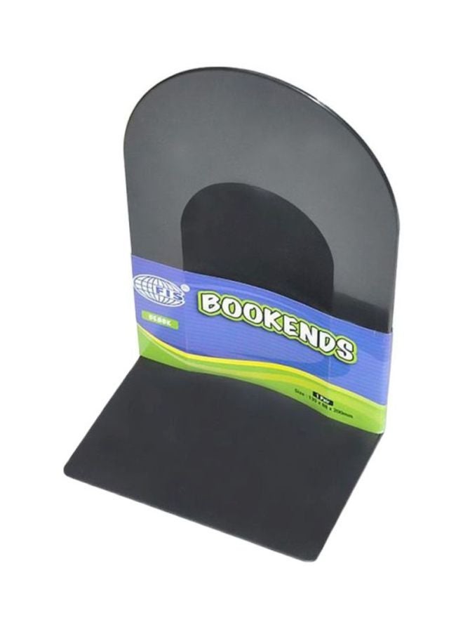 FIS 2-Piece Bookend Set Black