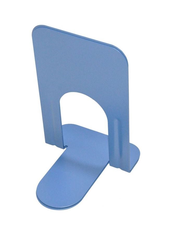 إف اي أس  عبوة من قطعتين من مساند الكتب المعدنية أزرق - Image 1