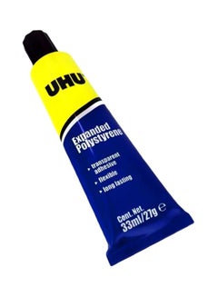 UHU Expanded Polystyrene Styrofoam Adhesive Clear  - Image 1