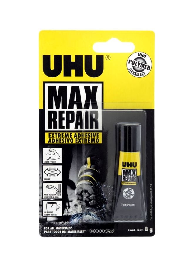 UHU Max Repair Extreme Adhesive Clear 7.93grams  - Image 3