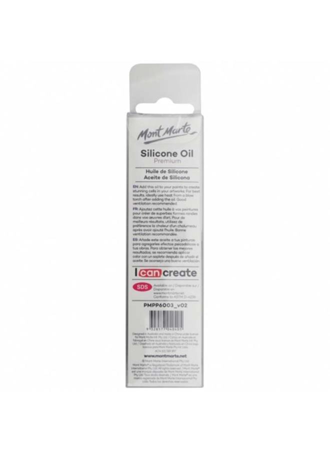 Montmarte Silicone Oil 60Ml White/Blue - Image 3