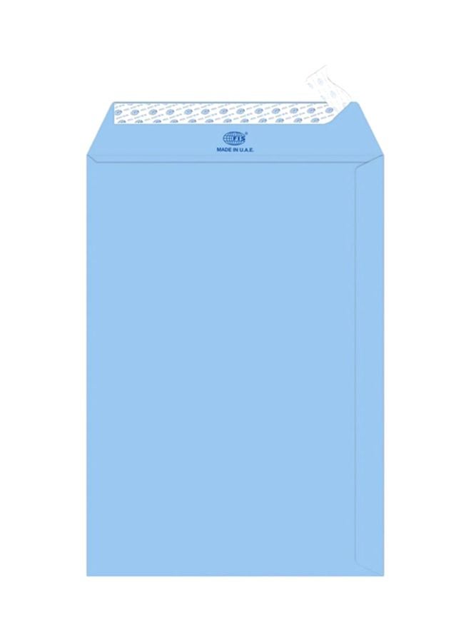 FIS - 25-Piece Executive Laid Paper Peel And Seal Envelope Set Blue - Image 1