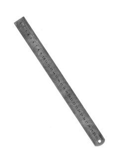PARTNER Measuring Steel Ruler Silver/Black 