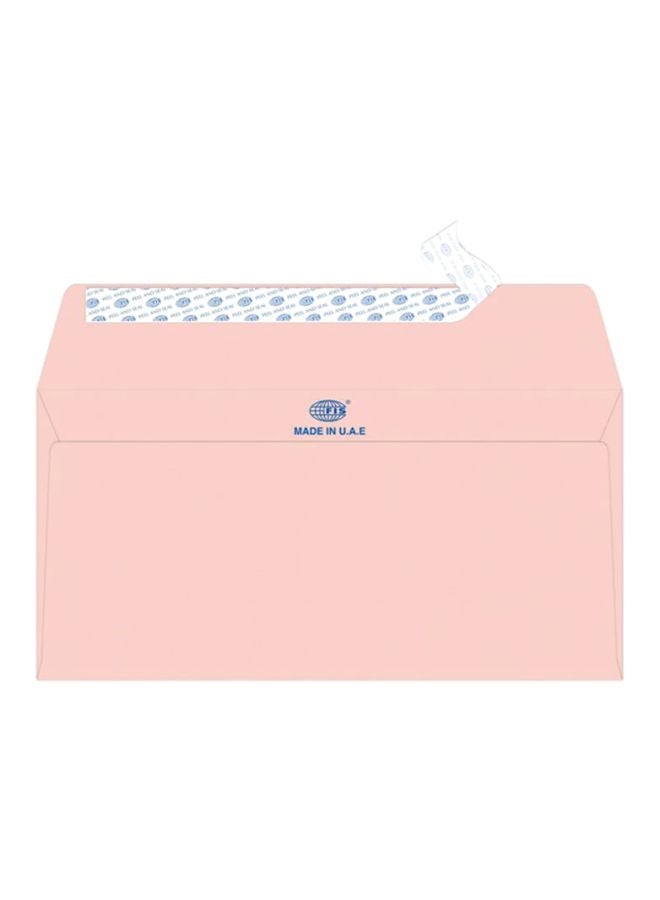 FIS 25-Piece Laid Paper Peel And Seal Envelope Set Pink/Blue - Image 1
