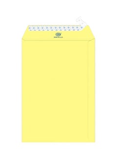 FIS 50-Piece Peel And Seal Envelope Set Yellow/Blue  - Image 1