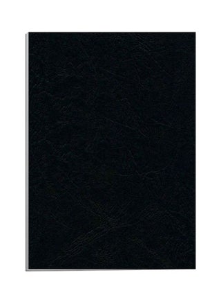 A4 Embossed Binding Sheet Set, Pack Of 100 Black - v1615827168/N18611500A_1