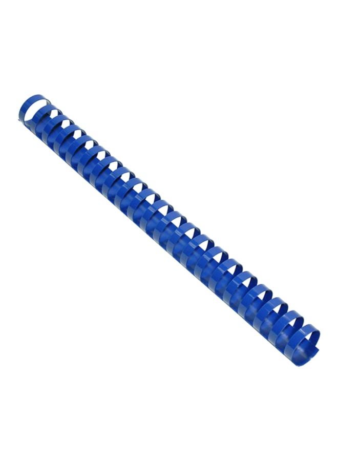 FIS 50-Piece Plastic Binding Ring Blue - Image 2