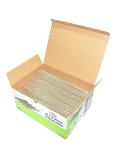FIS 50-Piece Plastic Binding Ring Clear  - Image 1