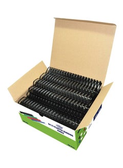FIS 50-Piece Plastic Binding Ring Black  - Image 1