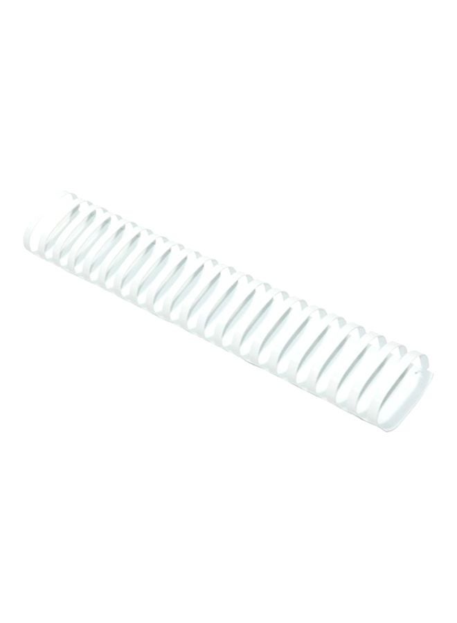 FIS 50-Piece Plastic Binding Rings White  - Image 2