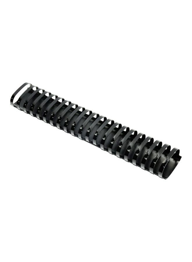 FIS 50-Piece Plastic Binding Rings Black - Image 2