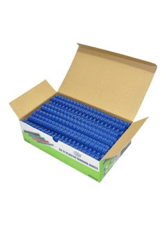 FIS 100-Piece Plastic Binding Rings Blue  - Image 1