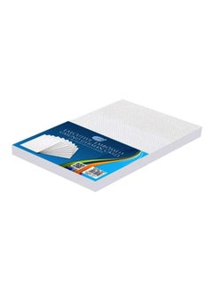 FIS 100-Piece A4 Executive Embossed Gmund German Card White 