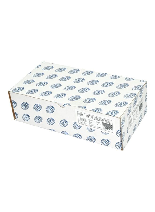 FIS 100-Piece Metal Binding Wire Silver  - Image 3