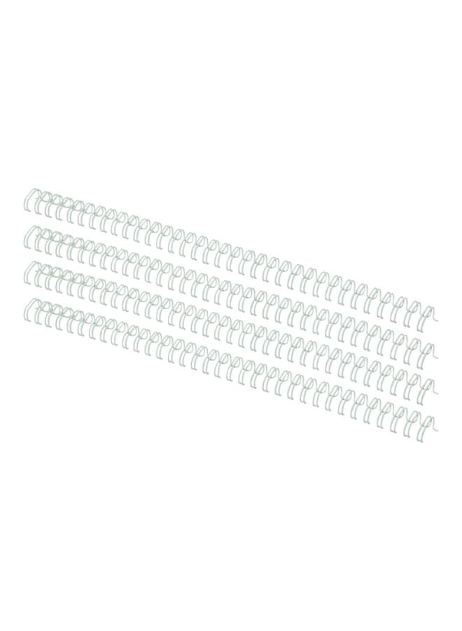 FIS 100-Piece Metal Binding Wire White  - Image 2
