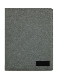 giftology A4 Fabric Portfolio With Notepad Dark Grey 