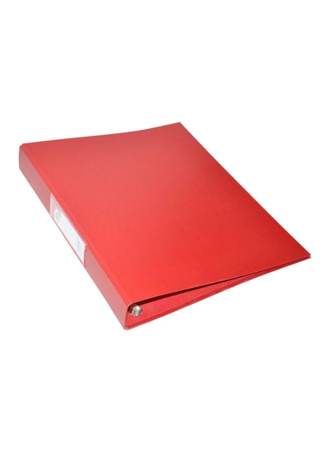 FIS - 2-Ring Polypropylene A4 Binder Red - Image 1