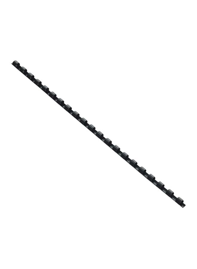 FIS - 100-Piece A4 Round Ring Binding Set Black - Image 1