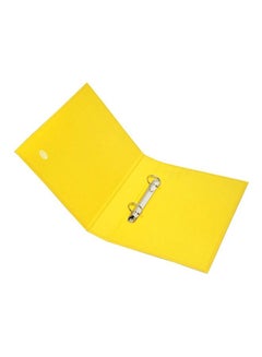 2-Ring Polypropylene A5 Binder Yellow - v1615827179/N20174455A_2