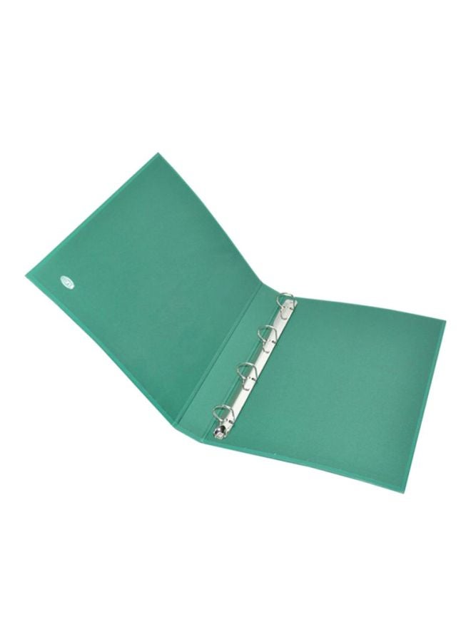 FIS 2-Ring Polypropylene A4 Binder Green - Image 2