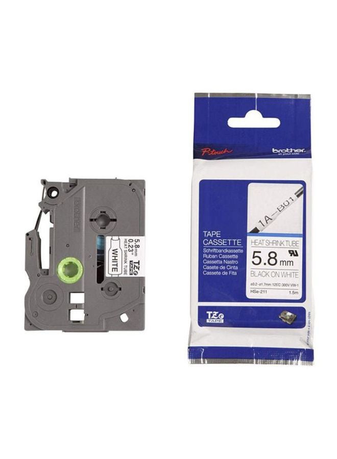 brother Heat Shrink Tube Tape Cassette Grey - Image 2