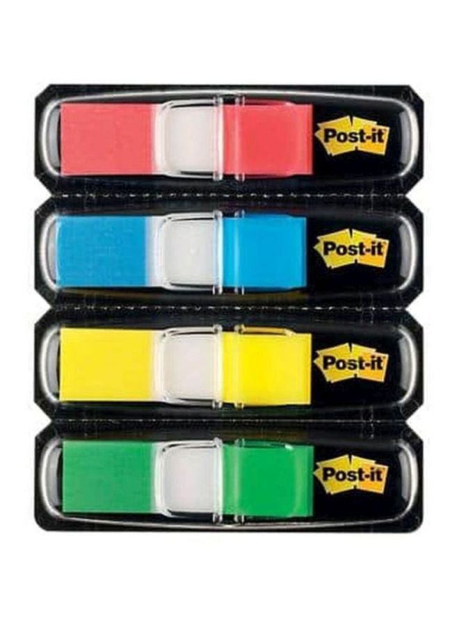 3M 140-Piece Post-It Flag Set Green/Yellow/Blue - Image 3