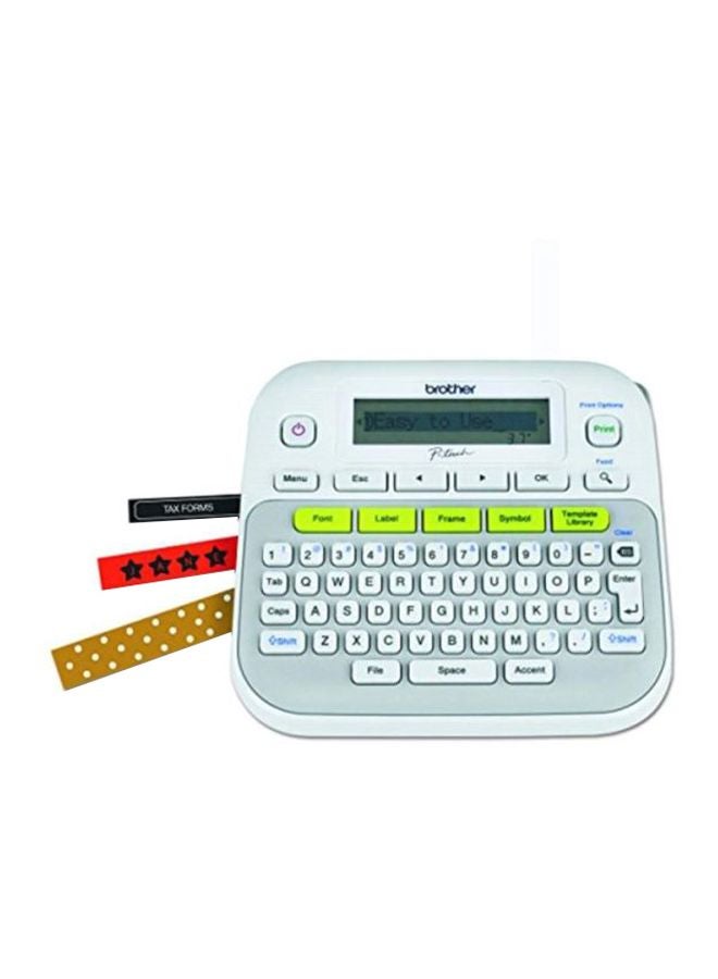 brother Easy To Use Label Maker White | Best Price UAE | Dubai, Abu Dhabi