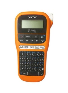 P-Touch Handheld Label Printer Orange/Black