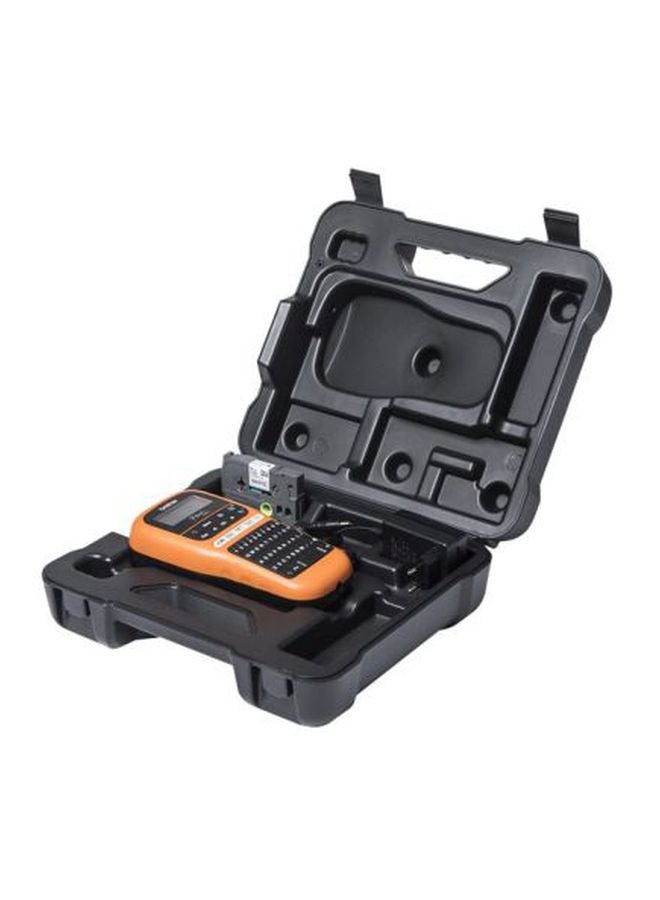 brother - P-Touch Handheld Label Printer Orange/Black - Image 1