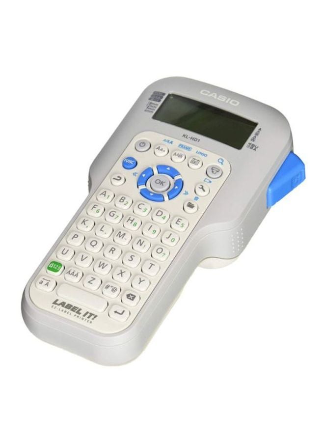 CASIO - Label Maker Grey/White/Blue - Image 1