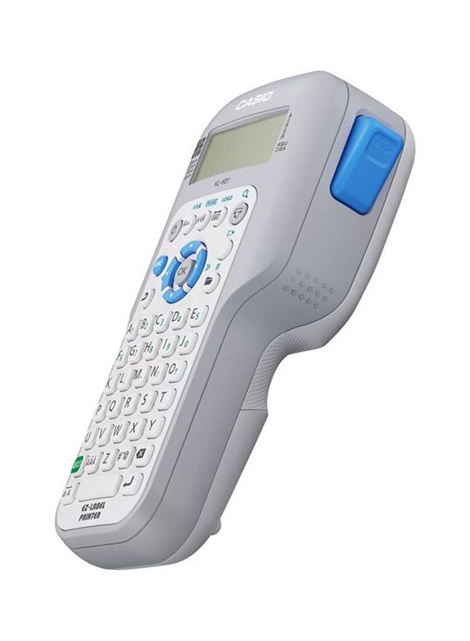 CASIO - Label Maker Grey/White/Blue - Image 1