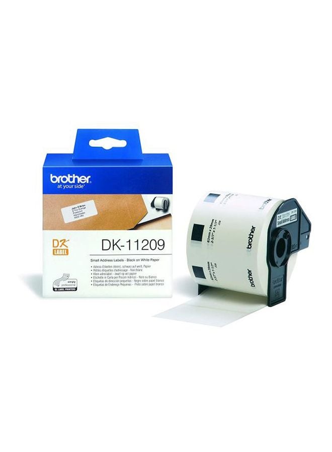 brother 800-Piece Small Address Label Bundle Black/White - Image 3