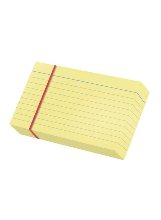 FIS 100-Piece Ruled Record Card  - Image 1