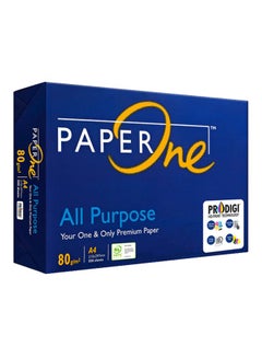 All Purpose Premium Copy Paper, 80 GSM, A4 Size, 500 Sheets Ream