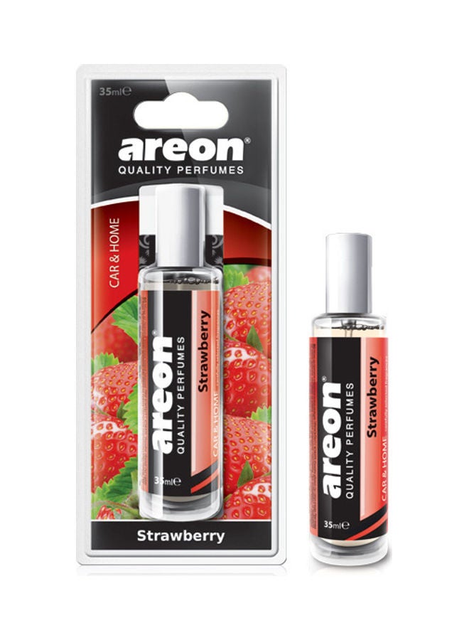 Areon 2-Piece Car Air Freshener Ken & Perfume 35 ml  - Strawberry - Image 2