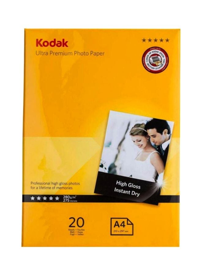 Kodak High Glass Ultra Premium Photo Paper