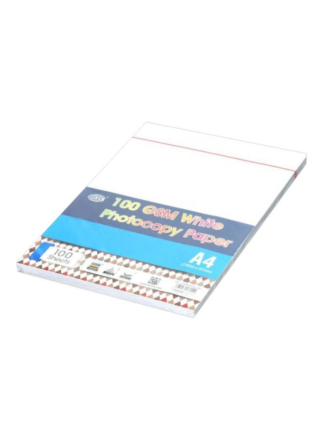 FIS 100-Piece A4 Photocopy Paper Set 