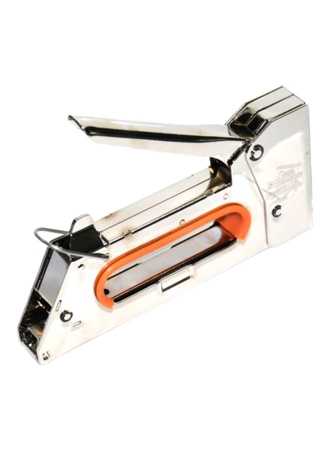 FIS Heavy Duty Gun Tacker Silver/Orange - Image 1