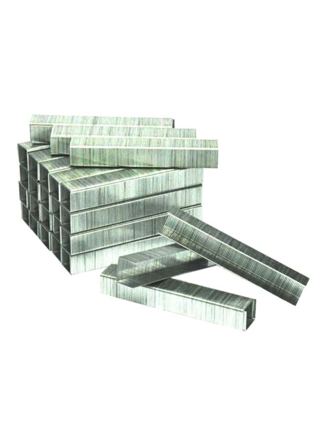 FIS 5000-Piece Heavy Duty Staple Pin Set Silver - Image 1