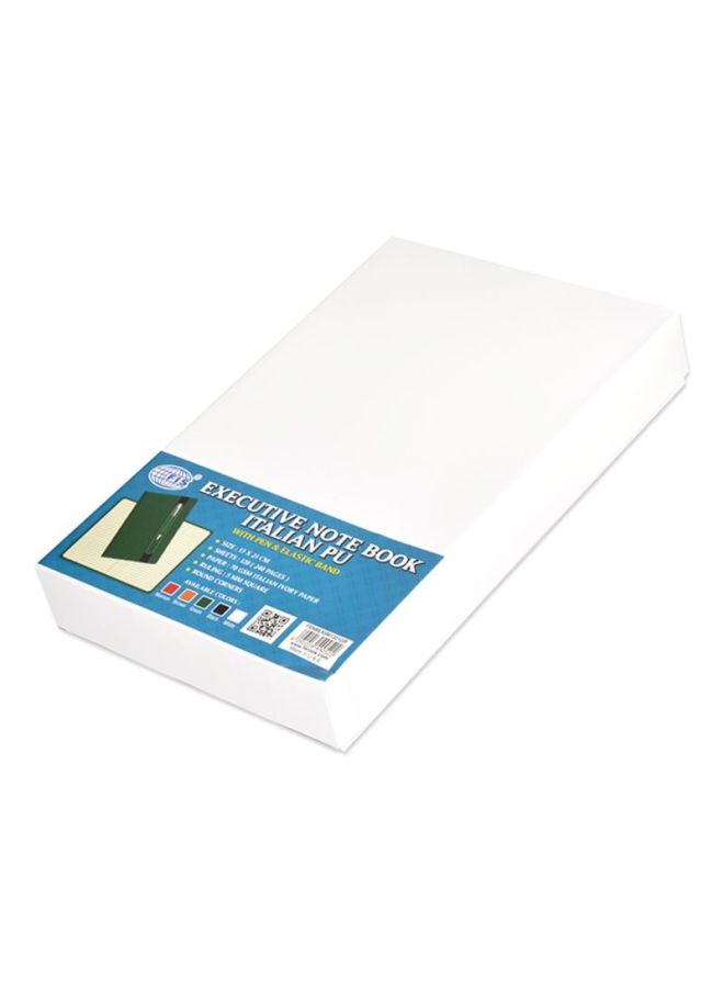 إف اي أس  دفتر ملاحظات أكزوكاتيف مربع الشكل مزود بقلم من 120 ورقة أخضر - Image 3