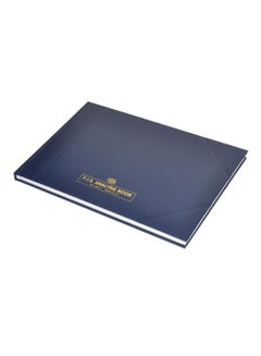 FIS 96-Sheet Analysis Book Blue  - Image 1