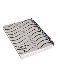 FIS 240-Sheet 7-Subject A4 Classico University Book Grey/Orange/Black  - Image 2
