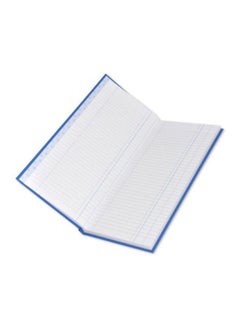 FIS Single 2 Quire 1 Column Cash Book Blue  - Image 3