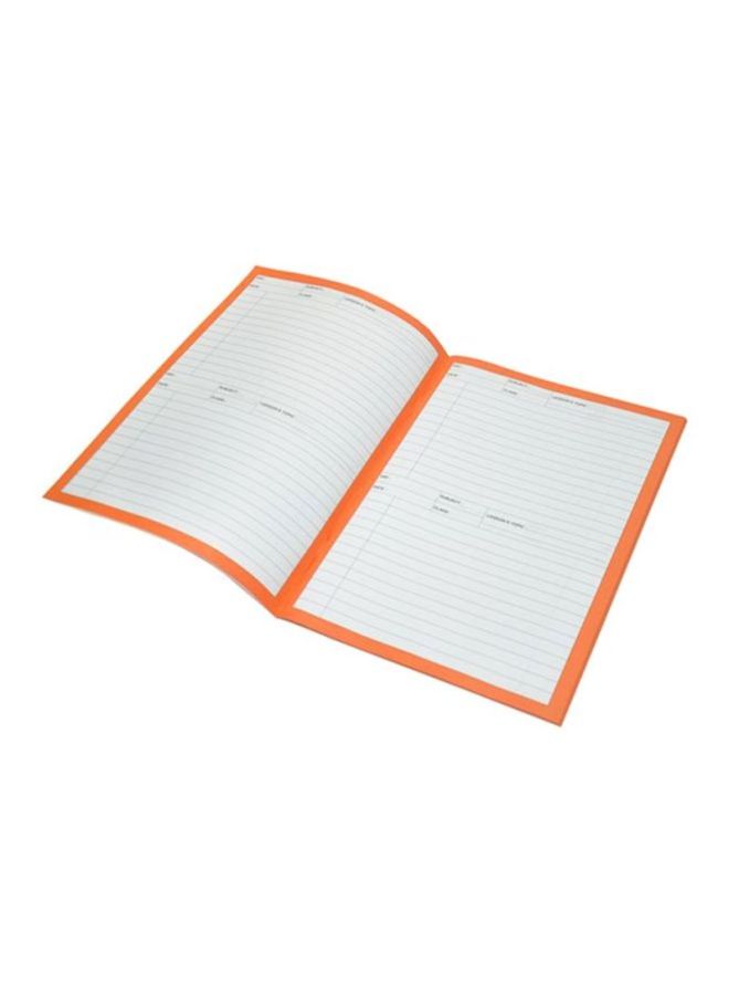 FIS 12-Piece A4 Notebook Set Orange - Image 2