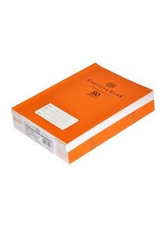 12-Piece Square Box Exercise Book Set Orange