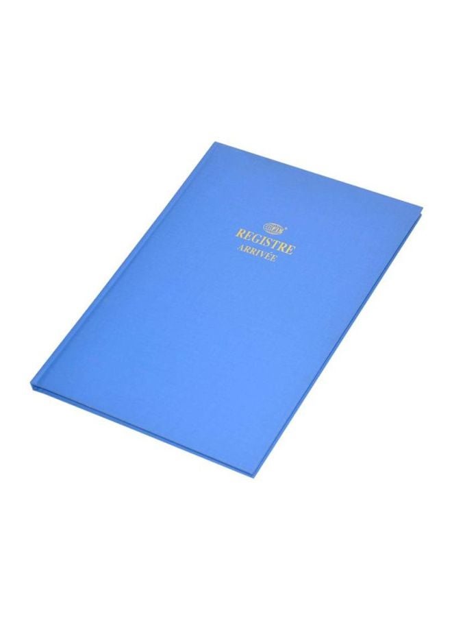 FIS A4 French Courier Arrive Book Blue - Image 1